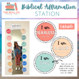 Biblical Affirmation Station (EDITABLE)