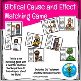 Biblical Cause and Effect Matching Memory Game