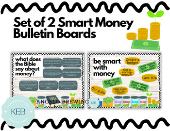 Preview of Biblical Financial Literacy Boards 2 Included