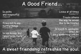 Biblical Friendship Poster - Boys