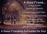 Biblical Friendship Poster - Girls