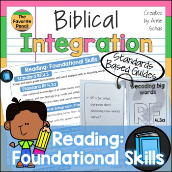 Preview of Biblical Integration Language Arts