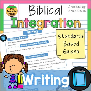 Preview of Biblical Integration for Writing