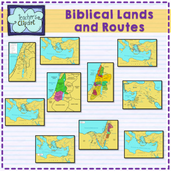Preview of Biblical Lands and Routes