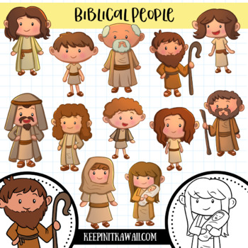 free clipart of biblical characters