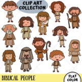 Biblical People Clip Art Collection (FLAT COLOR ONLY)