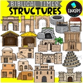 Biblical Times STRUCTURES - Clip Art Set {Educlips Clipart}