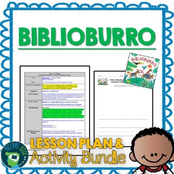 Preview of Biblioburro by Jeanette Winter Lesson Plan and Google Activities