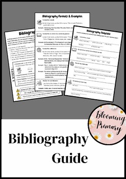 Preview of Bibliography Guide