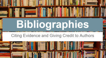 Preview of Bibliography Introduction Lesson