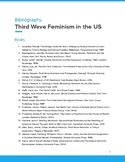 Bibliography: Second-Wave Feminism in the US