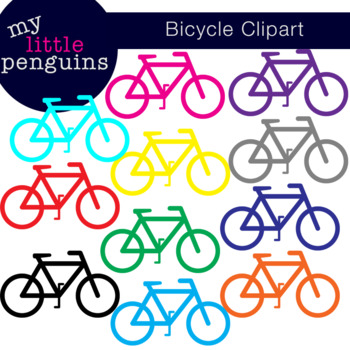 Preview of Bicycle Clipart (bike clip art png format)