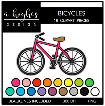 Preview of Bicycles Clipart 