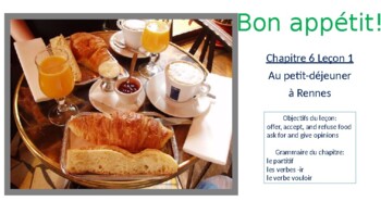 Preview of Bien Dit Chapter 6 Lesson 1 PowerPoint