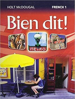 Preview of Bien Dit 1 Chapters 1-5 PowerPoint Interactive Notes Bundle