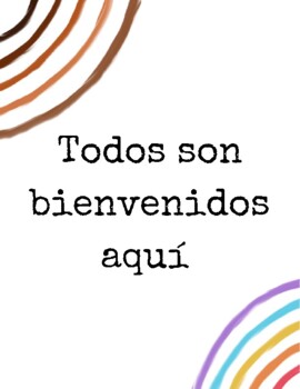 Bold & Bright ¡Bienvenidos! Spanish Banner – Creative Teaching Press