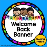 Bienvenidos Welcome Banner