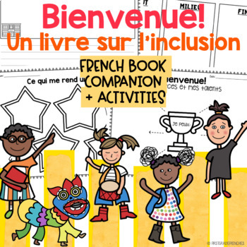 Preview of Bienvenue: Un Livre Sur L'inclusion | French Book Companion | French Read Aloud