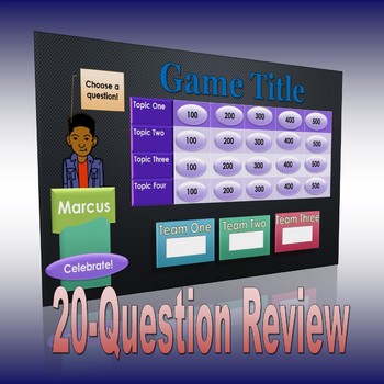 20 questions game generator