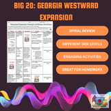 Big 20: Westward Expansion: Georgia and Native Americans N