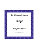 Big 6 Research Process Bingo Game