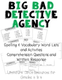 Big Bad Detective Agency Literature Circle- Word Lists, Co