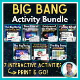 Big Bang Theory Activity/Project Bundle | Astronomy | Spac