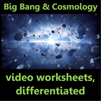 Preview of Big Bang and Cosmology: video questions, differentiated.