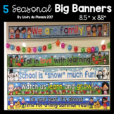Big Banners Classroom Decor Seasonal Bundle