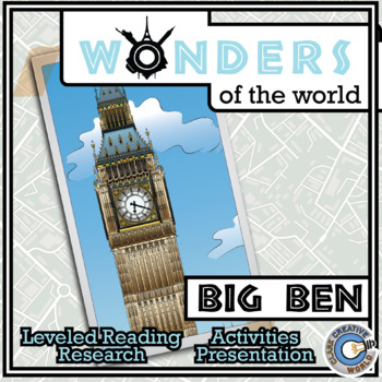 Preview of Big Ben - Leveled Reading, Slides, Printables, Activities & Digital INB