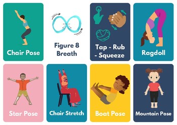 Big Body Break Cards by Creative Arts Therapy for Young People | TpT