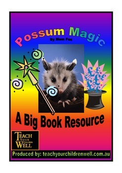 Preview of Big Book Activities - Possum Magic - 18 pages