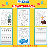 Big Book of Letters A to Z Alphabet Workbook for Preschool