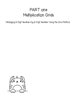 Preview of Big Book of Multiplication Timed Tests for 3rd Graders
