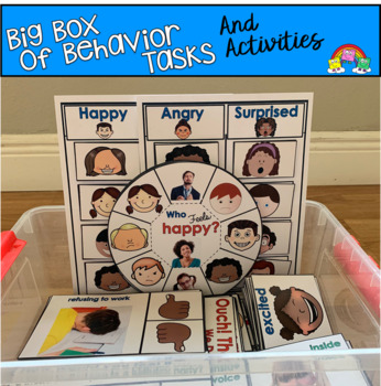 Preview of Big Box of Work Tasks:  Behavior And Emotions