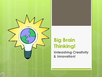 Preview of Big Brain Thinking/ Unleashing Creativity and Innovation