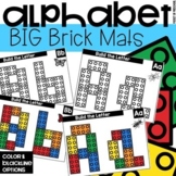 Big Brick Block Alphabet Letter Mats - Fine Motor Fun!
