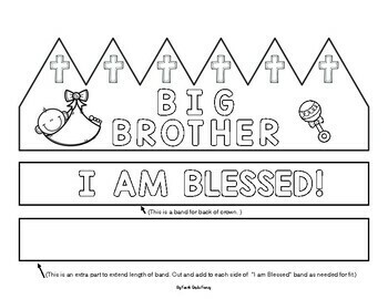 Big Sister/Big Brother Personalized Coloring Activity Book