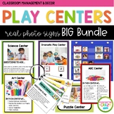 Big Bundle of Center Signs | Play Based Pre-School Pre-K