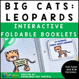 Big Cats: Leopards Interactive Foldable Booklets 