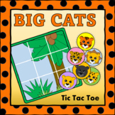 Big Cats Tic Tac Toe Game