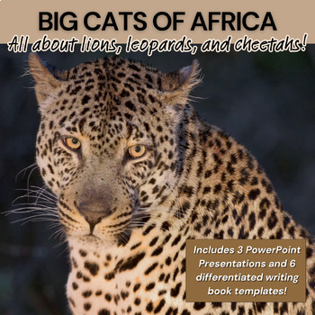 Preview of Big Cats of Africa: Research Bundle