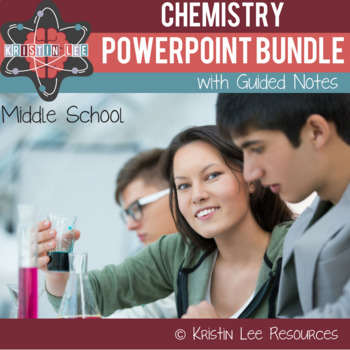 Preview of Middle School Chemistry PowerPoint Bundle