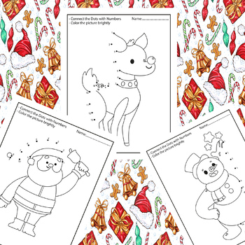 Big Christmas Activity Book - Coloring pages-Math-Word search-Puzzles ...