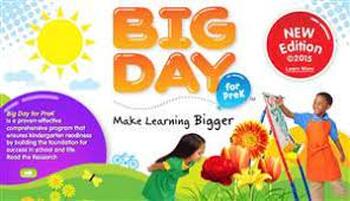 Preview of Big Day at PreK Theme 1 week 3 Lesson Plans