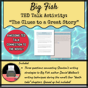 Big Fish by Daniel Wallace Novel Study Questions by High School Resources