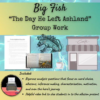 Preview of Big Fish: "The Day He Left Ashland" Group Work