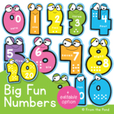 Big Fun Numbers - Classroom Number Display