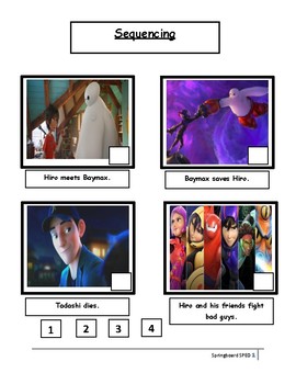 Big Hero 6: Movie Buddy with Activities and Lesson Plan by Adaptable Ed