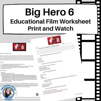 Preview of Big Hero 6 | Physical Science Film | Middle School